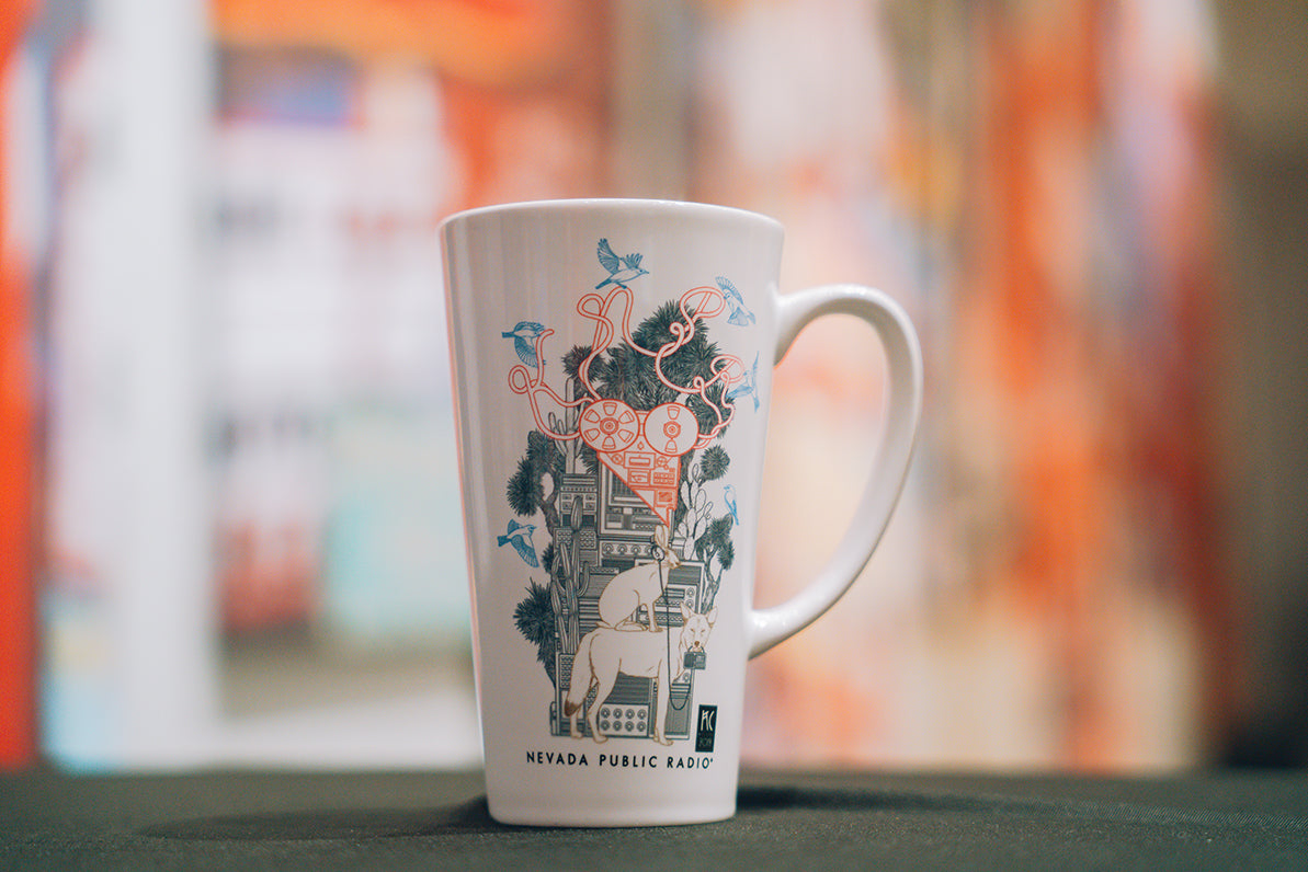 White Artist in Residence Mug